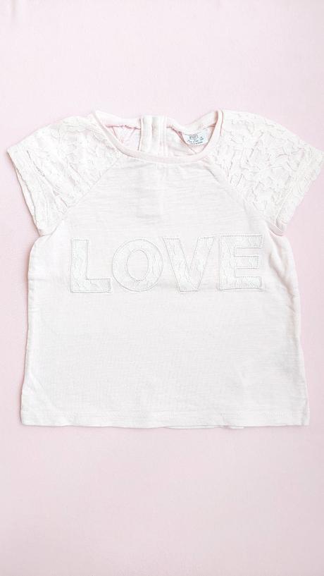 Čipkovane tričko, f&f,80