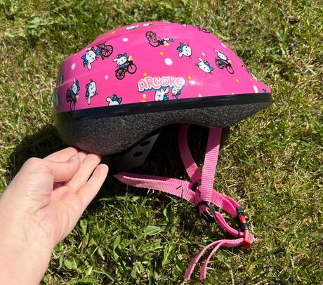 Krasna ruzova cyklisticka prilba viac ako top stav, xs