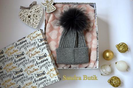 Čiapočka zateplená s bohatým brmbolcom, 86 - 158