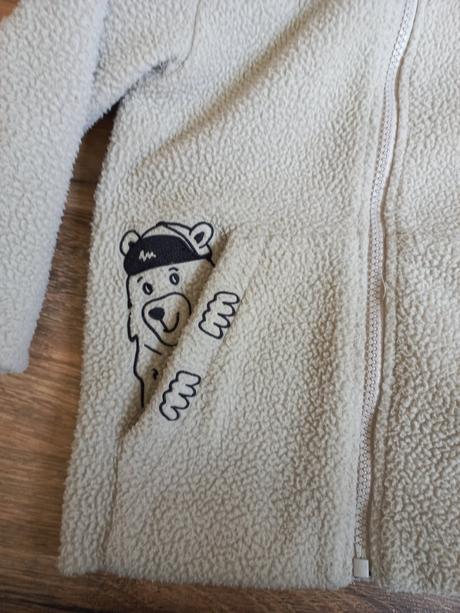 Detská turistická fleecová mikina mh500 2-3 rokov, quechua,98