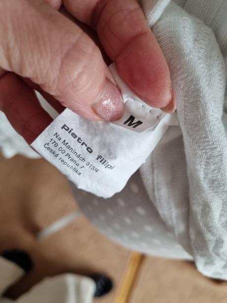 Biely sveter pietro filipi veľ. m, pietro filipi,m