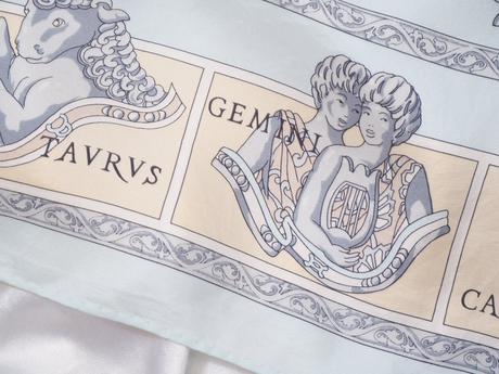 Luxusná hodvábna šatka, l