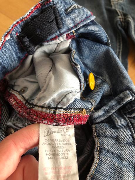 Chlapcenske rifle, denim co,98