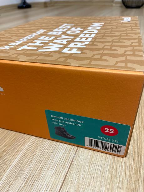 Barefoot čižmy koel s membránou, koel4kids,35