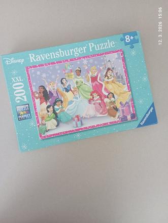 Puzzle princezné 8+ (už s poštovným), 