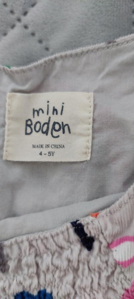 Mini boden menčestrové šaty tunika, mini boden,116