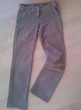 Menčestrové nohavice benetton, benetton,m