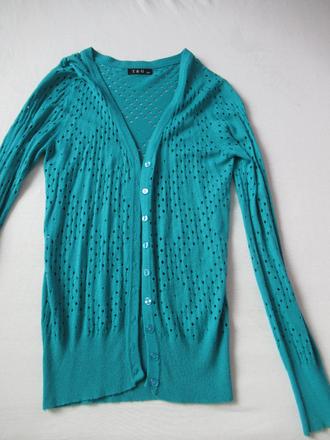 Tyrkysový svetrík, s
