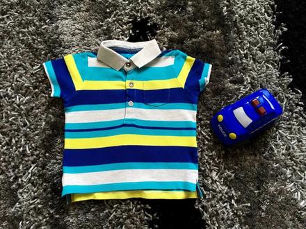 F&f pásikavá polokošeľa, f&f,80