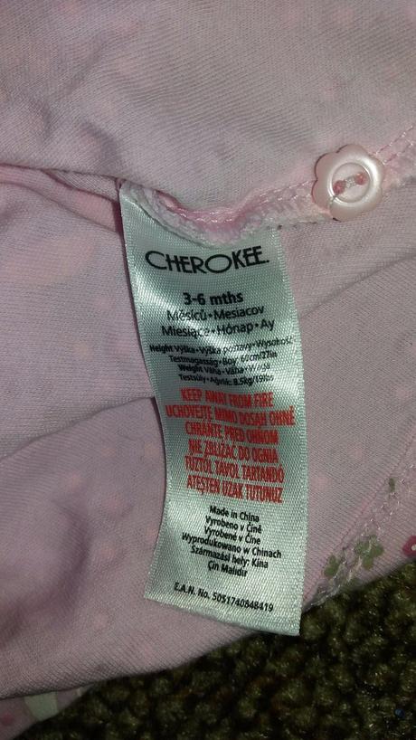 Kvietkované tričko, cherokee,68