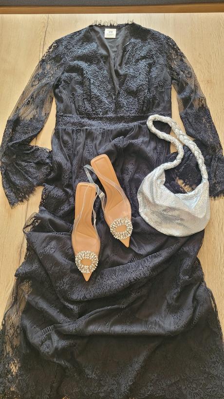 Krajkové šaty h&m, h&m,m