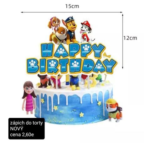Párty doplnky - paw patrol, 