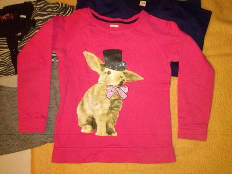 Mikina so zajkom v.146 /10-11r., f&f,146