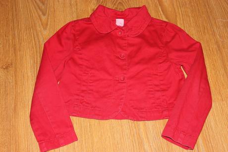 Krátke sako - 2x oblečené, adams,116