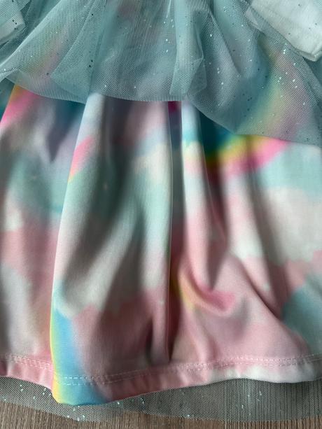 Šaty h&m dúha 122/128, h&m,122