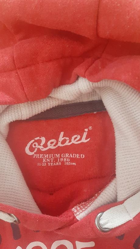 Chlapčenská mikina, rebel,152