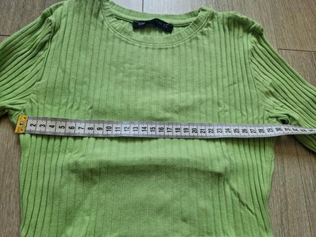 Croptop tričko s dl.r. xs, sinsay,xs