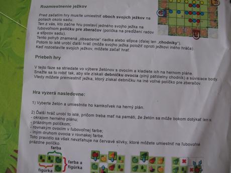 Spoločenská hra ježkovia,