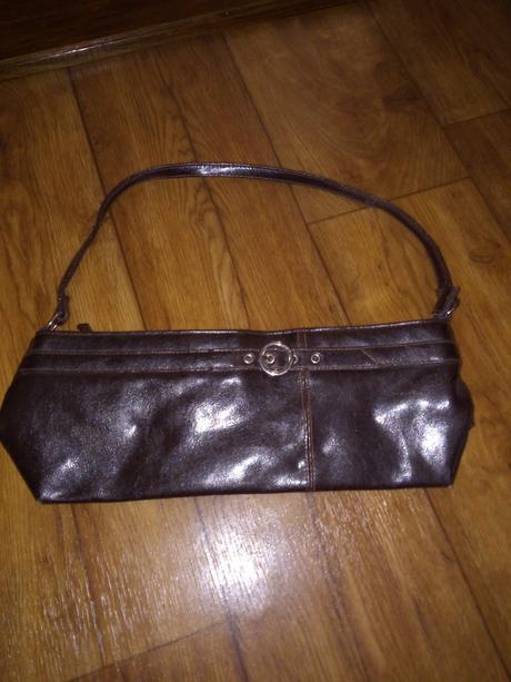 Hneda elegantna kabelka top stav, 