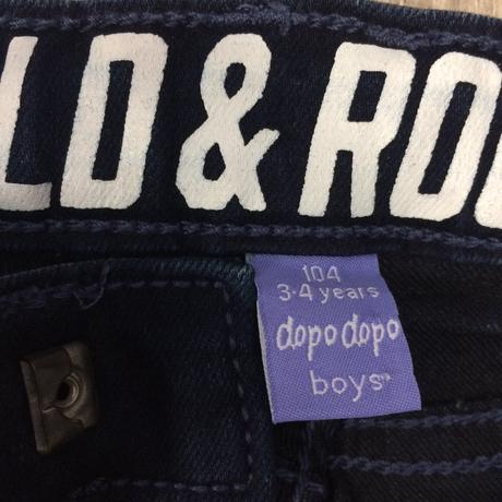 Rifle slim fit chlapčenské takko č.104, 3-4y, takko,104