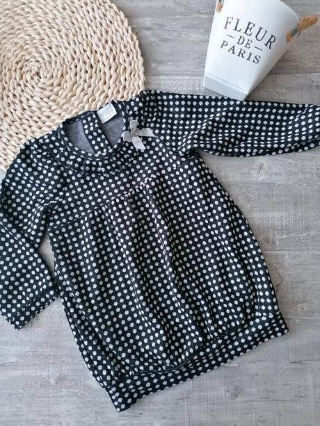 Šaty next 98 (2-3r) cierno biele, next,98