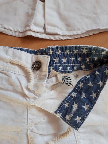 Kosela a nohavice, h&m,80