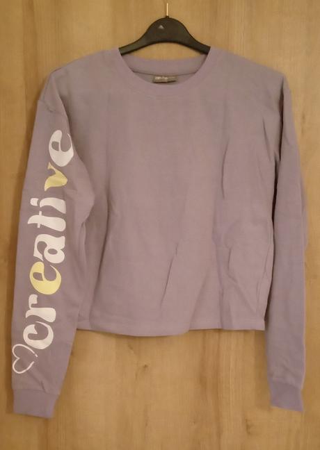 Mikina crop top, pepco,170