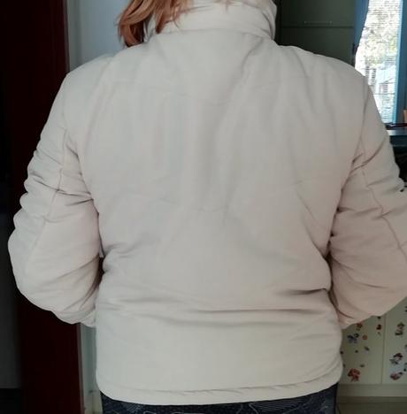 Dámska prešívaná bunda béžová, bonprix,40