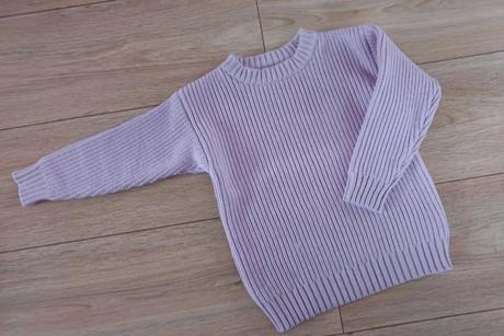Pletený sveter pre dievča, 110