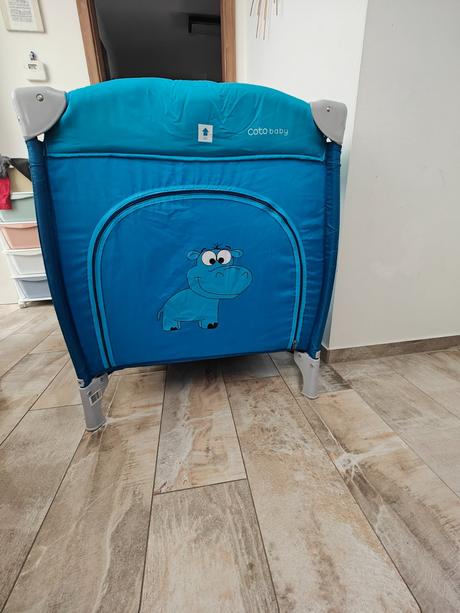 Cestovná postieľka coto baby samba lux+ matrac, šírka (cm): 60,dĺžka (cm): 120