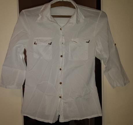 Bluzka biela, m