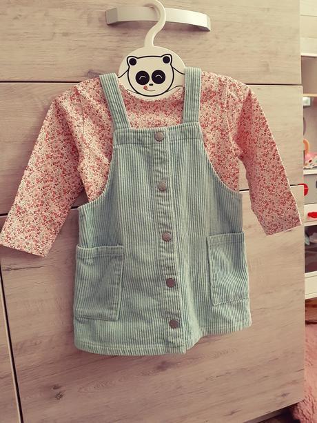 Menšestrove šaty + tričko, smile,86