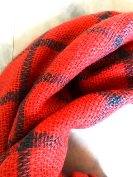 Maxi teplá šatka okolo krku, 4xl