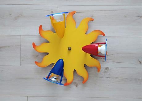 Detský stropný luster slniečko,