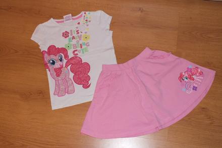 Sukna + tricko my little ponny, 110