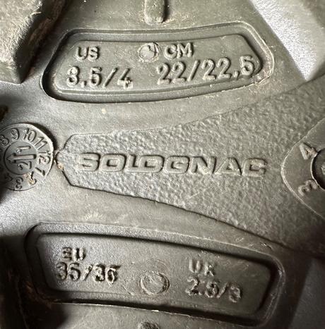 Gumáky solognac, decathlon,35