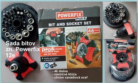 Sala gola 46 ks, zn. powerfix profi, 