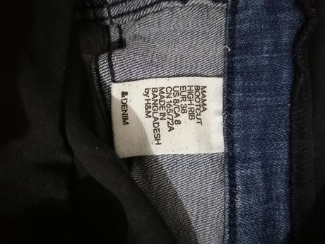 Tehotenské rifle, h&m,38