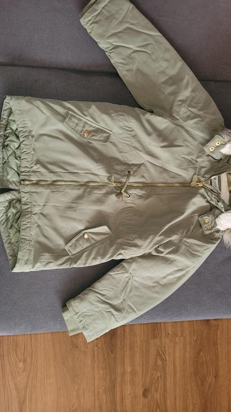 Parka 128 h&m zelena, h&m,128