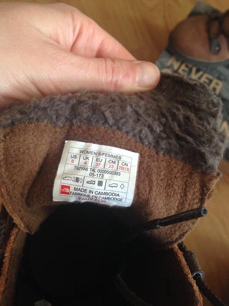 Topánky the north face, 37