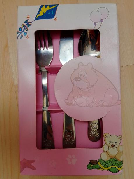 Detský príbor nepoužitý, 