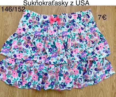 Cynthia rowley 146/152 sukňokraťasky z usa, 152