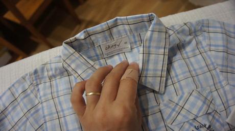 Károvaná košeľa s motorkou, okay,86