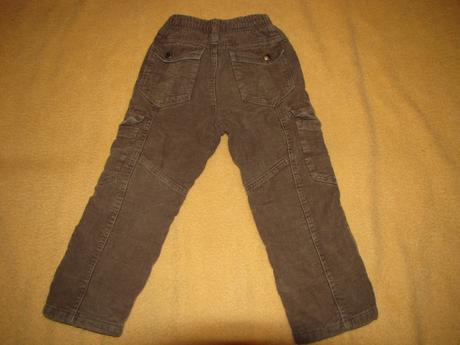 Menžestrové podšívané nohavice, 110