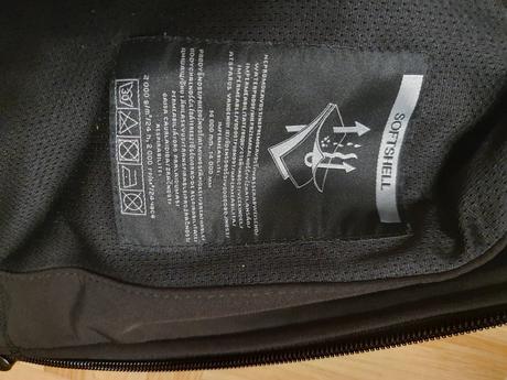 Softshelová bunda 2x, 134