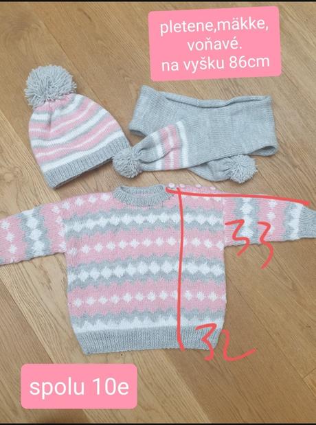 Bunda 86 ciapka rukavice, 86–98