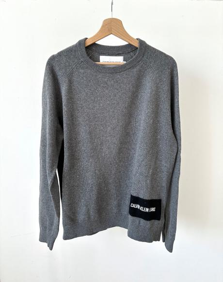 Calvin klein vlneny sveter, calvin klein,l