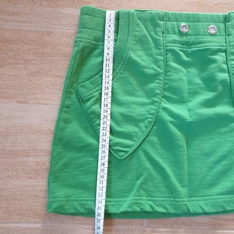 Tepláková zelená sukňa, m