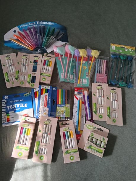 Písacie potreby do skoly,