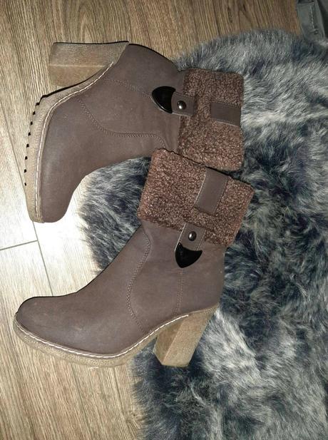 Kotnikove čižmy zateplené darujem., norn,36